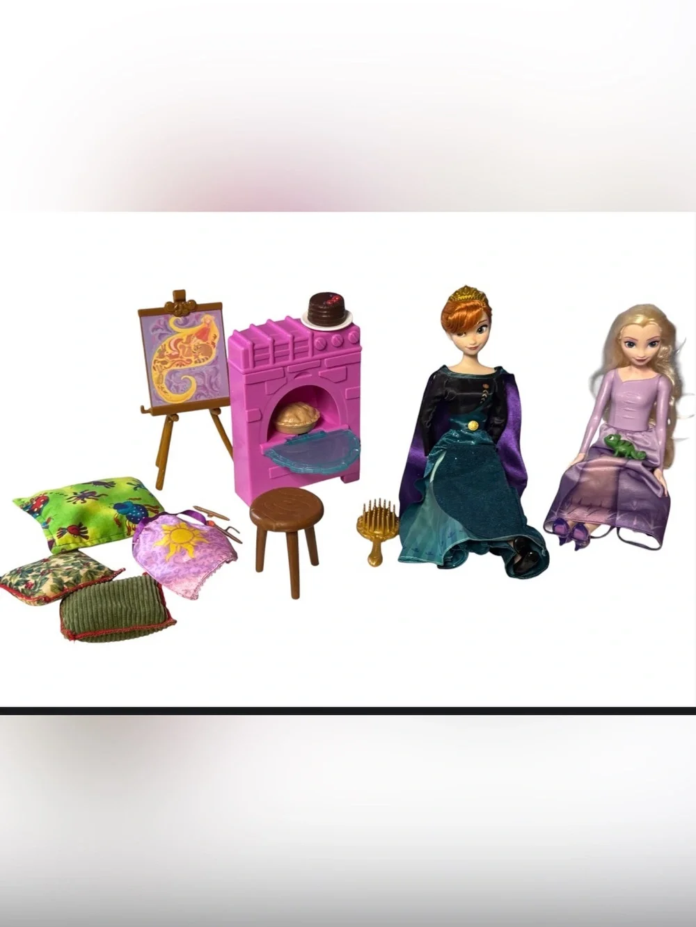 EUC Mattel Disney Frozen Ultimate Arendelle Adventure portable castle playset